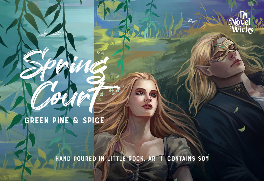 Spring Courts candle
