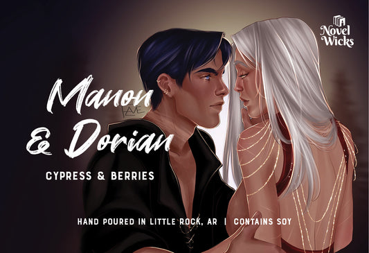 Manon and Dorian Candle
