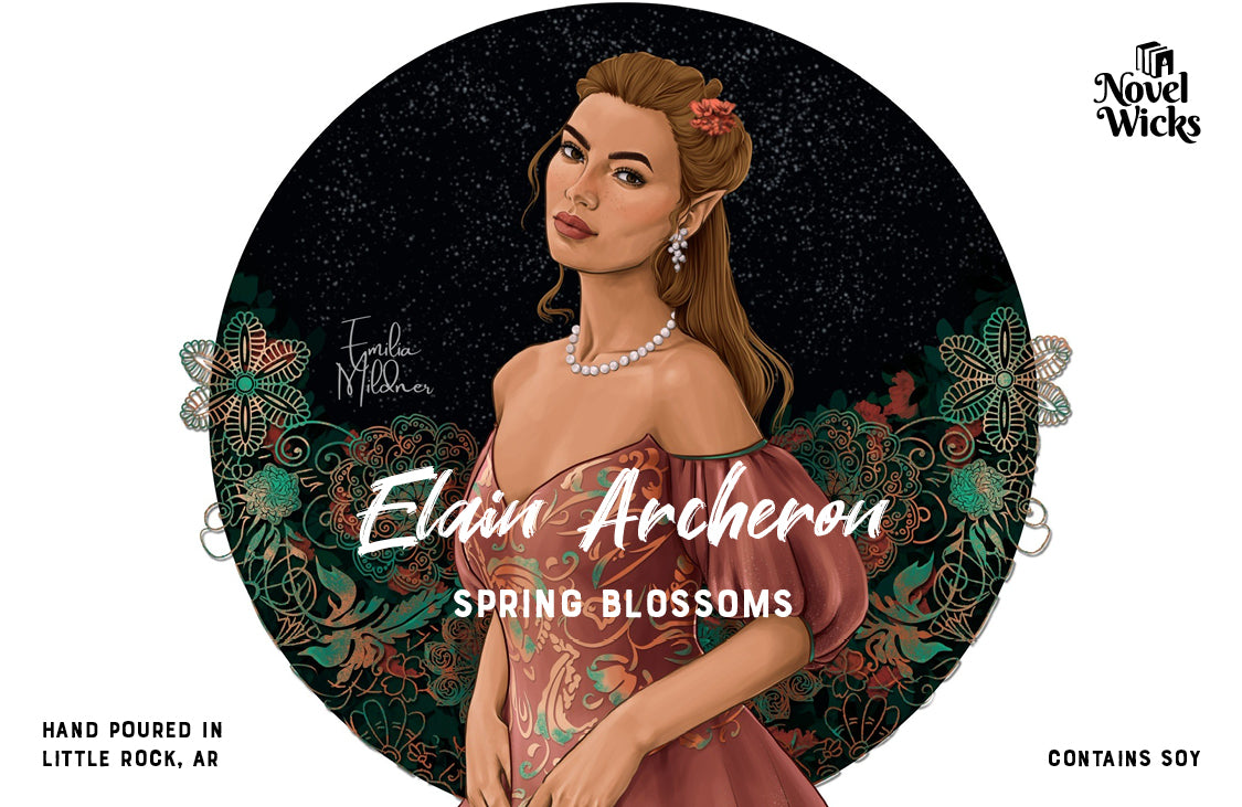 Elain Archeron candle