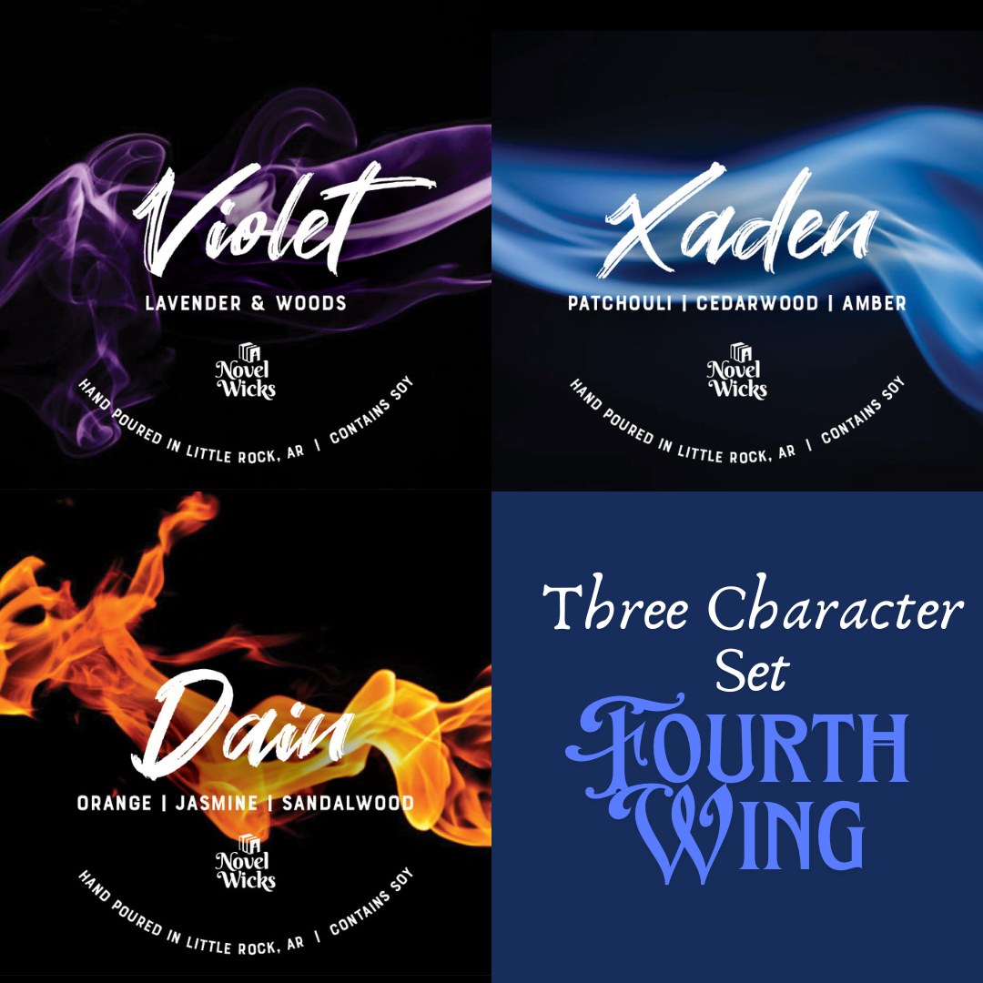 Fourth Wing Character Set