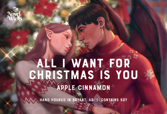 All I Want for Christmas is You Creation Candle