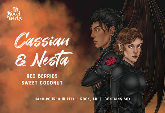 Cassian and Nesta Creation Candle