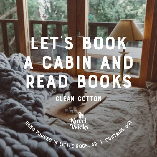 Let's Book a Cabin and Read Books