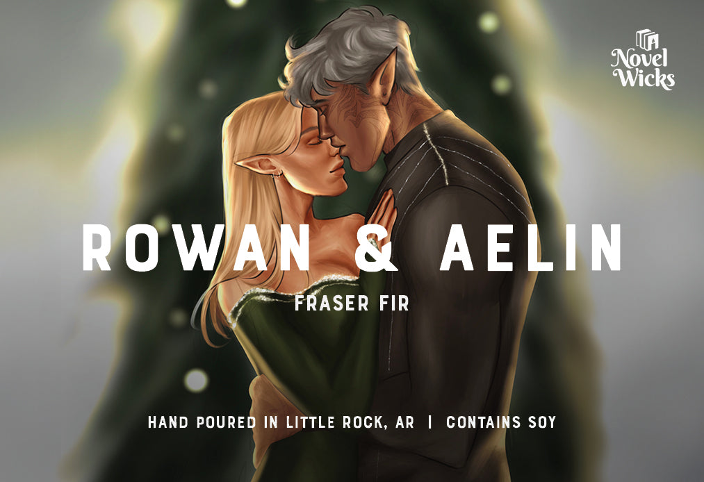 Rowan & Aelin SJM Christmas Candle